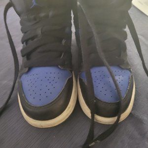 Blue and Black Jordan 1